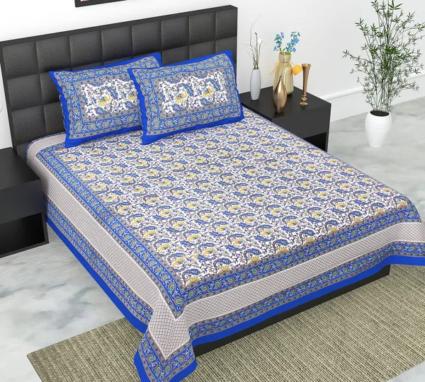 Cotton_Double_Jaipuri_Prints_Flat_Bedsheet__With_2_Pillow_Cover