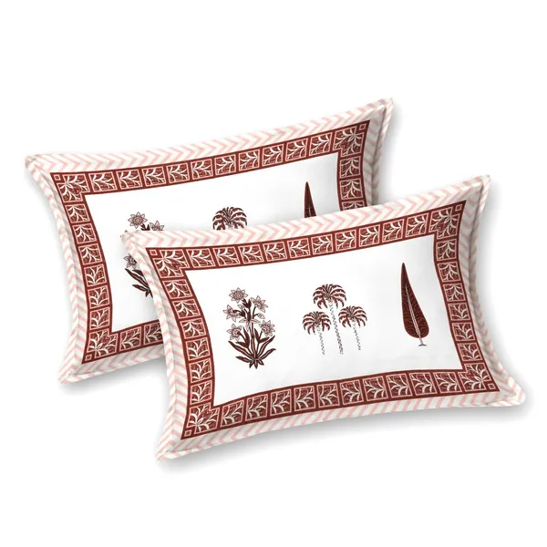 Cotton_Jaipuri_Diwan_Size__Bedsheet_With_2_Zipper_Pillow_Cover_(Size_70*100)