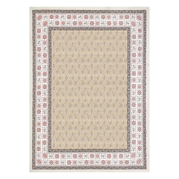 Cotton_Jaipuri_Diwan_Size__Bedsheet_With_2_Zipper_Pillow_Cover_(Size_70*100)