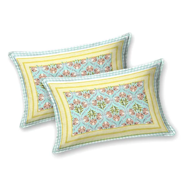 Cotton_Jaipuri_Diwan_Size__Bedsheet_With_2_Zipper_Pillow_Cover_(Size_70*100)