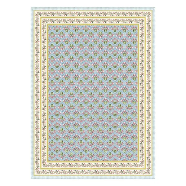 Cotton_Jaipuri_Diwan_Size__Bedsheet_With_2_Zipper_Pillow_Cover_(Size_70*100)
