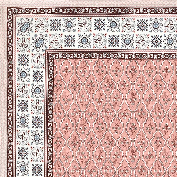 Cotton_Jaipuri_Diwan_Size__Bedsheet_With_2_Zipper_Pillow_Cover_(Size_70*100)
