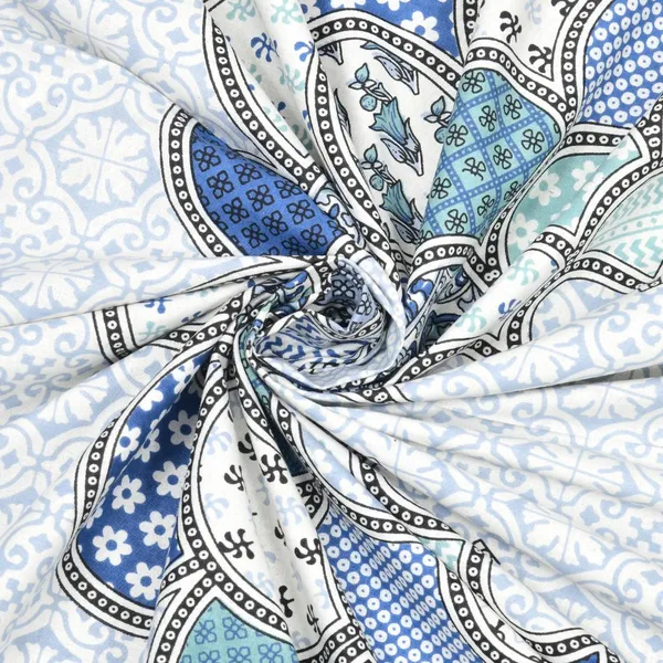 Cotton_Jaipuri_Diwan_Size__Bedsheet_With_2_Zipper_Pillow_Cover_(Size_70*100)