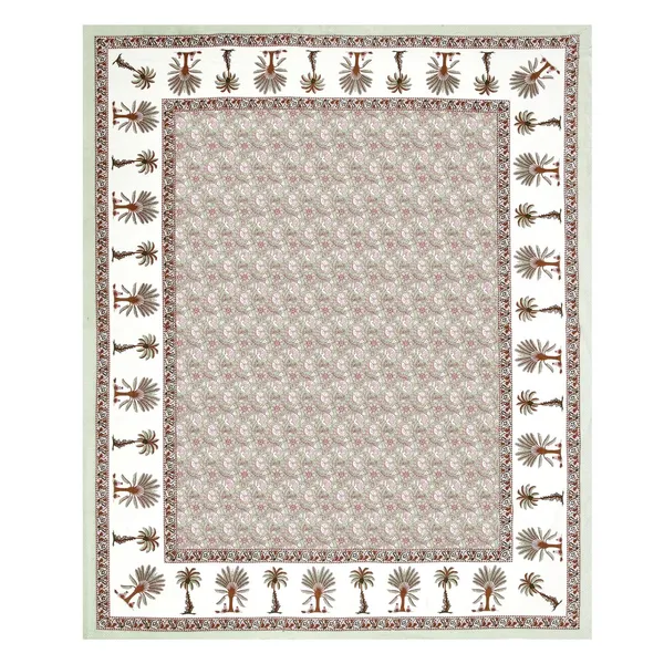 Cotton_Jaipuri_Diwan_Size__Bedsheet_With_2_Zipper_Pillow_Cover_(Size_70*100)
