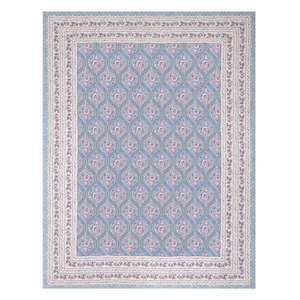 Cotton_Jaipuri_Diwan_Size__Bedsheet_With_2_Zipper_Pillow_Cover_(Size_70*100)