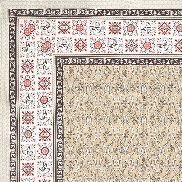 Cotton_Jaipuri_Diwan_Size__Bedsheet_With_2_Zipper_Pillow_Cover_(Size_70*100)