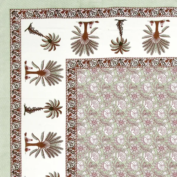 Cotton_Jaipuri_Diwan_Size__Bedsheet_With_2_Zipper_Pillow_Cover_(Size_70*100)