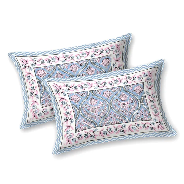 Cotton_Jaipuri_Diwan_Size__Bedsheet_With_2_Zipper_Pillow_Cover_(Size_70*100)