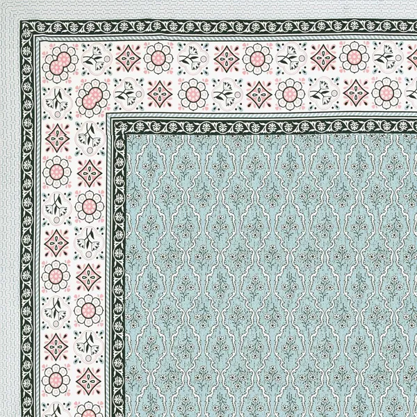 Cotton_Jaipuri_Diwan_Size__Bedsheet_With_2_Zipper_Pillow_Cover_(Size_70*100)