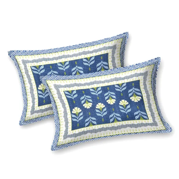 Cotton_Jaipuri_Diwan_Size__Bedsheet_With_2_Zipper_Pillow_Cover_(Size_70*100)