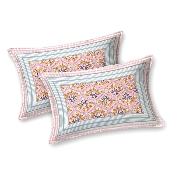 Cotton_Jaipuri_Diwan_Size__Bedsheet_With_2_Zipper_Pillow_Cover_(Size_70*100)