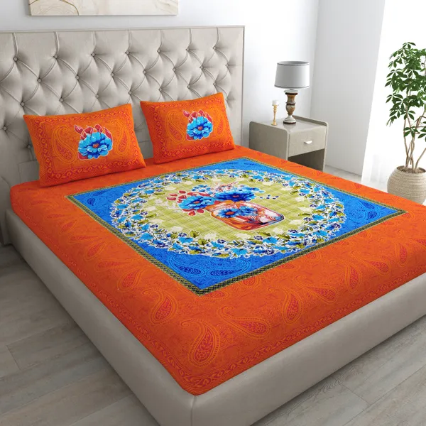 Jaipuri_Prints_Cotton_Double_Bedsheet_with_set_of_2_Pillow_Covers