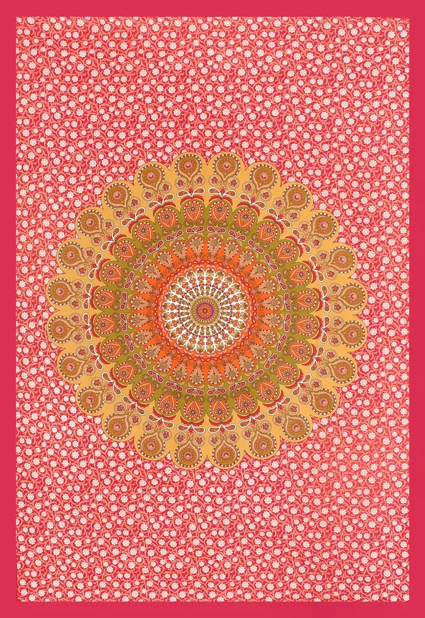 Jaipuri_Prints_Cotton_Single_Bedsheet_(Multicolor)