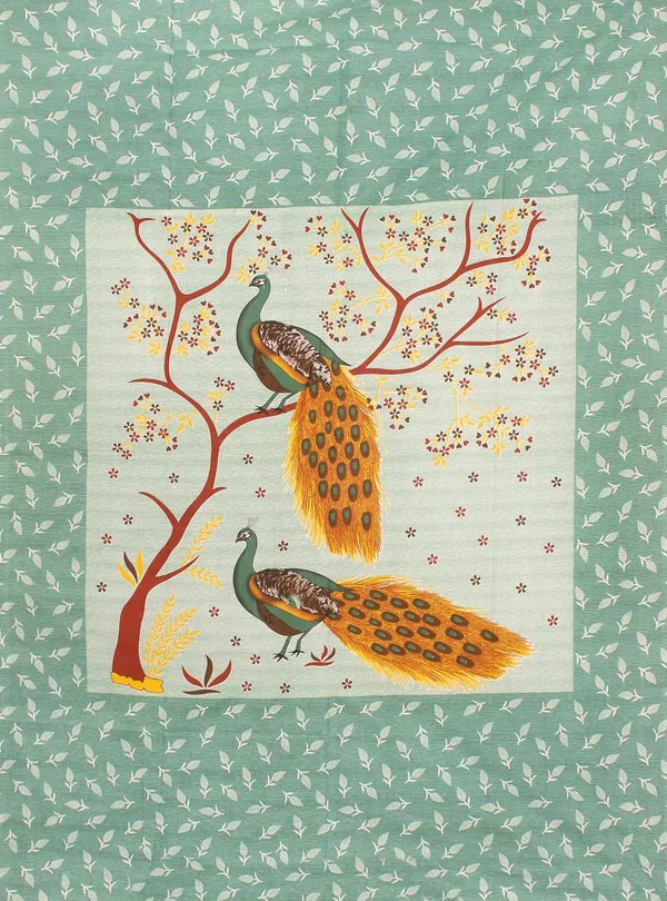 Jaipuri_Prints_Cotton_Single_Bedsheet_(Multicolor)