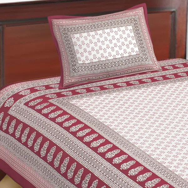 Jaipuri_Prints_Cotton_Single_Bedsheet_with_1_pillow_cover