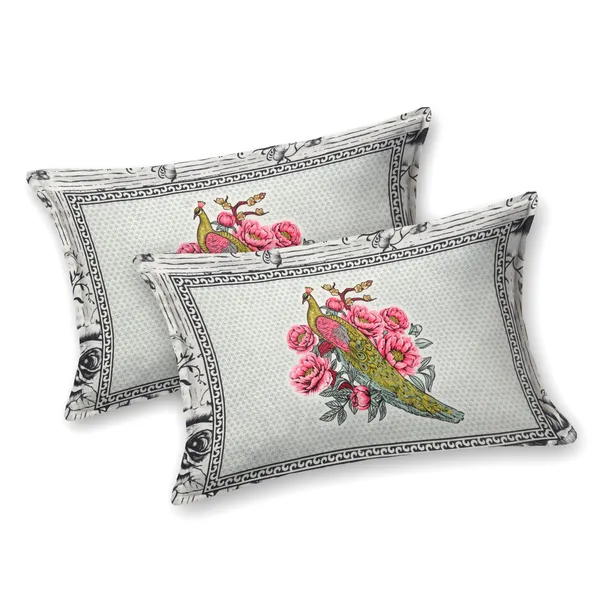 Peacock_Paradise_Cotton_Double_Bedsheet_with_2_Pillow_Covers