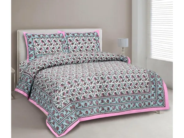 Rajasthan_Royal_Super_Fine_Cotton_Block_Print_King_Size_Bedsheet