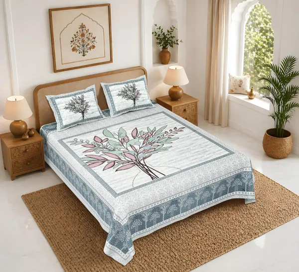 Rajasthan_Royal_Super_Fine_Cotton_Block_Print_King_Size_Bedsheet