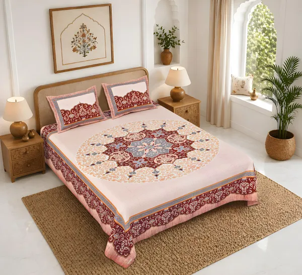 Rajasthan_Royal_Super_Fine_Cotton_Block_Print_King_Size_Bedsheet
