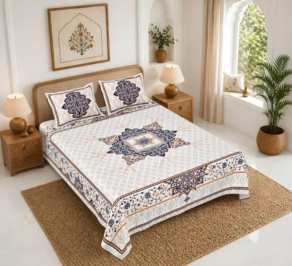 Rajasthan_Royal_Super_Fine_Cotton_Block_Print_King_Size_Bedsheet