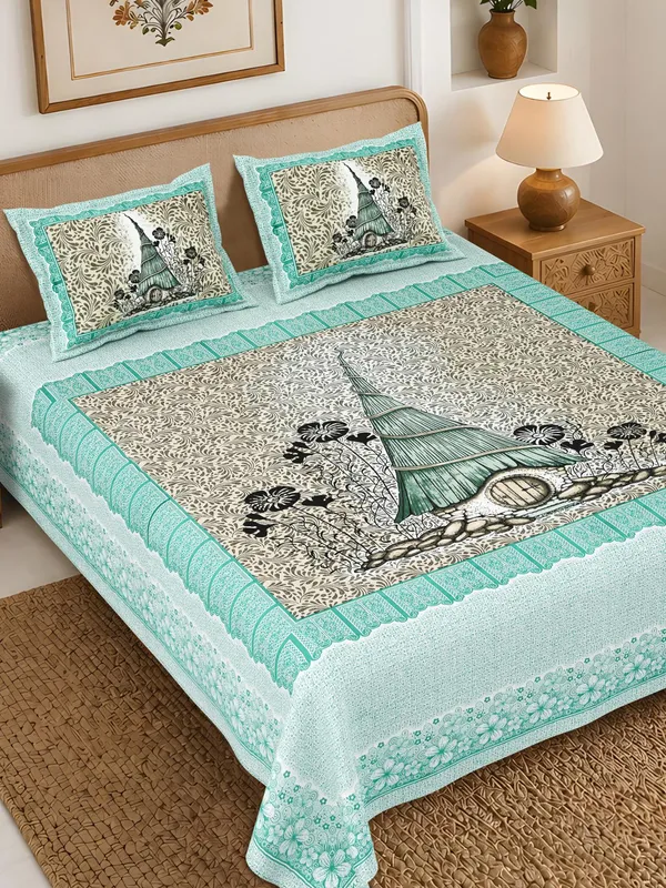 Rajasthan_Royal_Super_Fine_Cotton_Block_Print_King_Size_Bedsheet