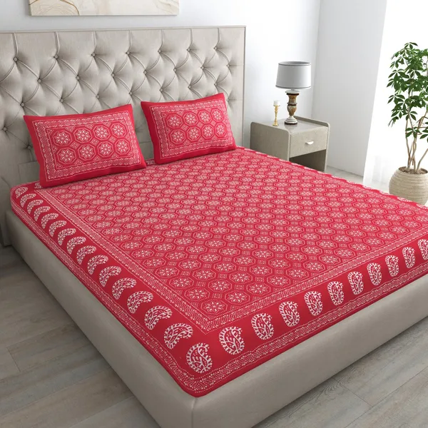 Rajasthani_Jaipuri_Traditional_Double_Bed_Bedsheet_with_2_Pillow_Covers