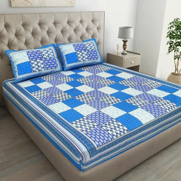 Rajasthani_Jaipuri_Traditional_Double_Bed_Bedsheet_with_2_Pillow_Covers_