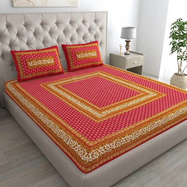 Rajasthani_Jaipuri_Traditional_Double_Bed_Bedsheet_with_2_Pillow_Covers