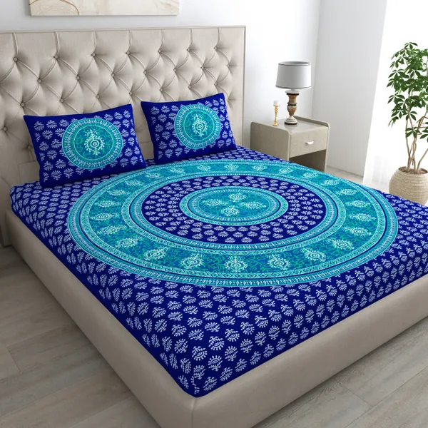 Rajasthani_Jaipuri_Traditional_Double_Bed_Bedsheet_with_2_Pillow_Covers