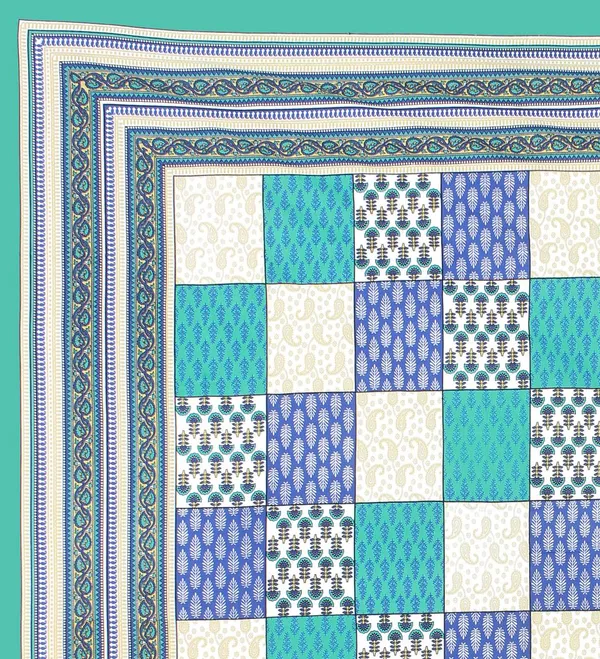 Rajasthani_Jaipuri_Traditional_Double_Bed_Bedsheet_with_2_Pillow_Covers_-_(_Red)