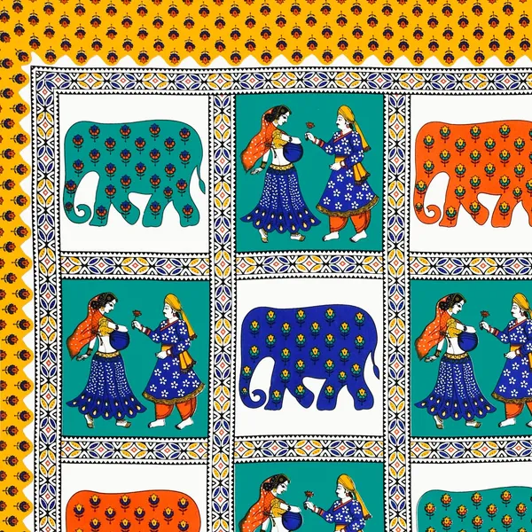 Rajasthani_Jaipuri_Traditional_Double_Bed_Bedsheet_with_2_Pillow_Covers_-_(_Red)