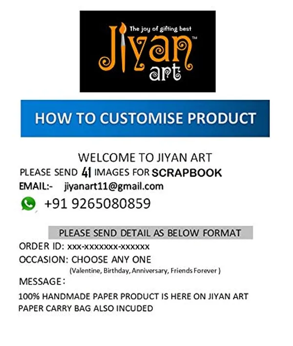 Jiyan_Art's_Handmade_6_Flips_Heart_Theme_Scrapbook_Personalized_with_41_Photos