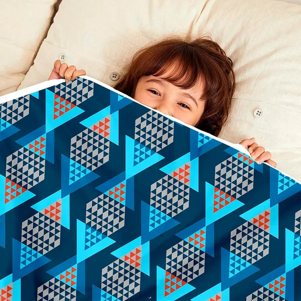 Microfiber_Reversible_Lightweight_Geometric_Baby_Blanket_For_Kids/Toddler_-_Grey_and_Blue_(GI1189)