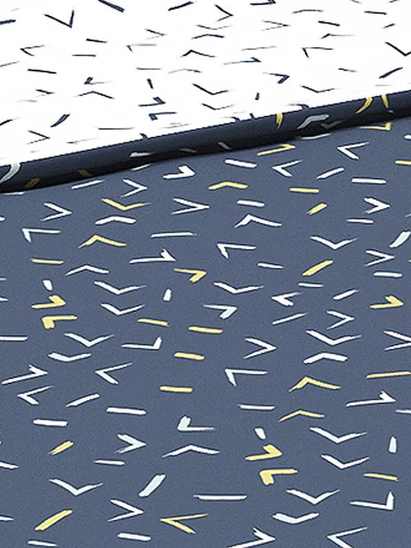 Microfiber_Reversible_Lightweight_Abstract_Baby_Blanket_For_Kids/Toddler_-_Navy_Blue_and_White_(GI1206)