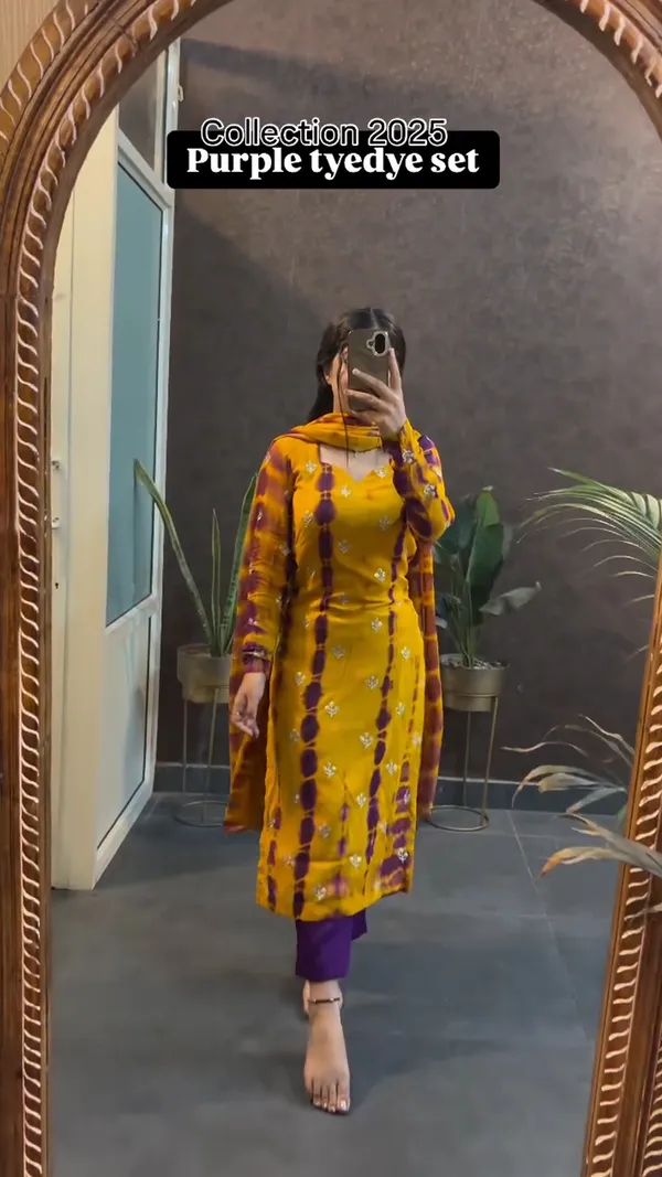 Royal_Purple_Mustard_Tie-Dye_Suit_Set