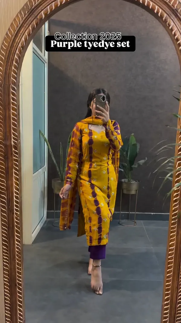 Royal_Purple_Mustard_Tie-Dye_Suit_Set
