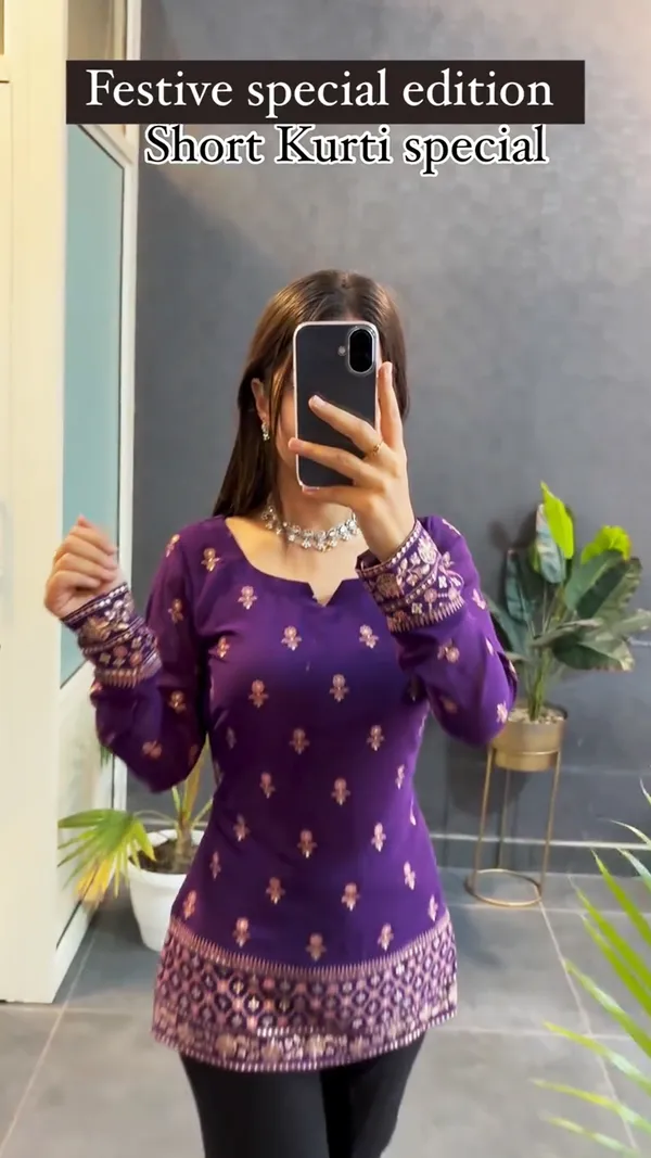 Purple_Straight_Full_Sleeve_Short_Kurti