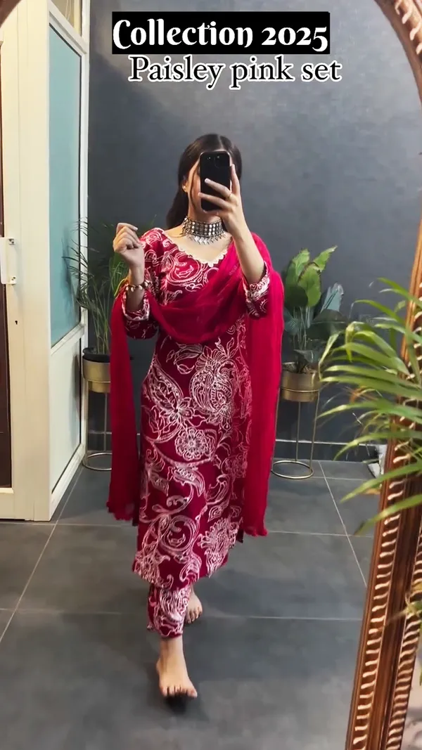 Pink_Cotton_Paisley_Straight_Full_Sleeves_Kurta_and_Pant_Set_with_Dupatta