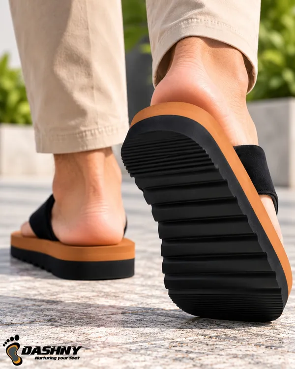 DASHNY_Men's_Premium_TAN_Platform_Flip_Flops_|_Soft_Cushioned_Thick_Sole_Slippers_|_Stylish_Lightweight_&_Comfortable_Casual_Daily_Wear_Footwear