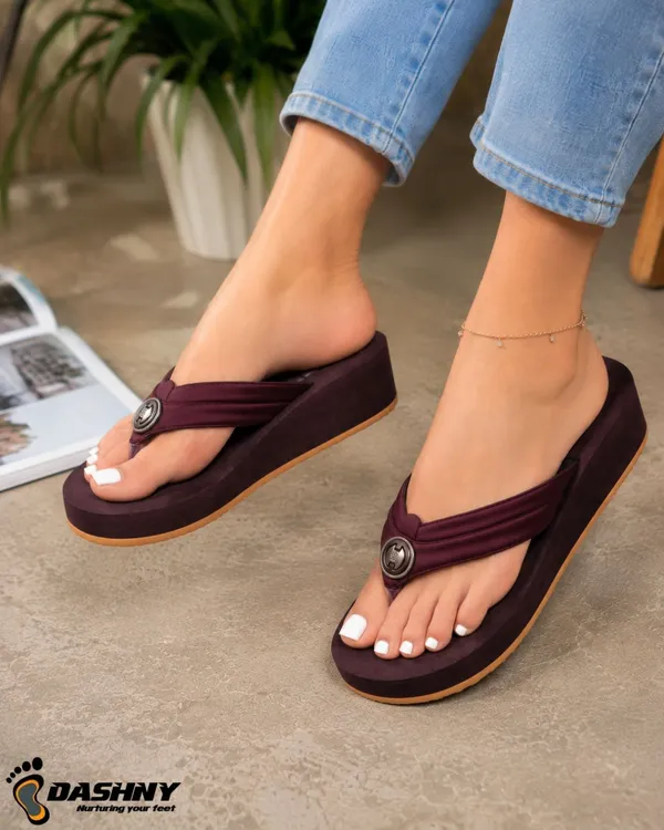 Dashny_Women’s_Wedge_Heel_Slippers_|_Stylish_Toe-Post_Sandals_with_Cushioned_Footbed_&_Comfortable_Platform_Sole_|_Fashionable_Slip-On_Footwear