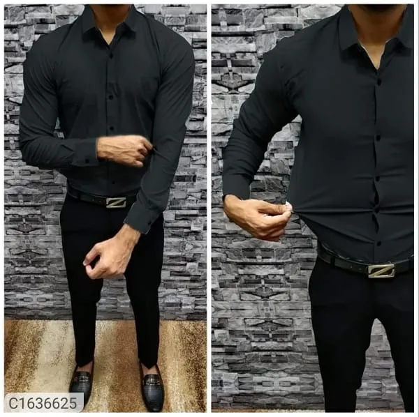 Men's_Lycra_Comfortable_Slim_Fit_Shirt