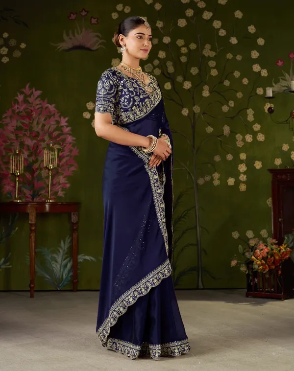 Navy_Blue_Rangoli_Silk_Embroidered_Cutwork_Lace_Saree_for_Women_with_Designer_Blouse_Piece