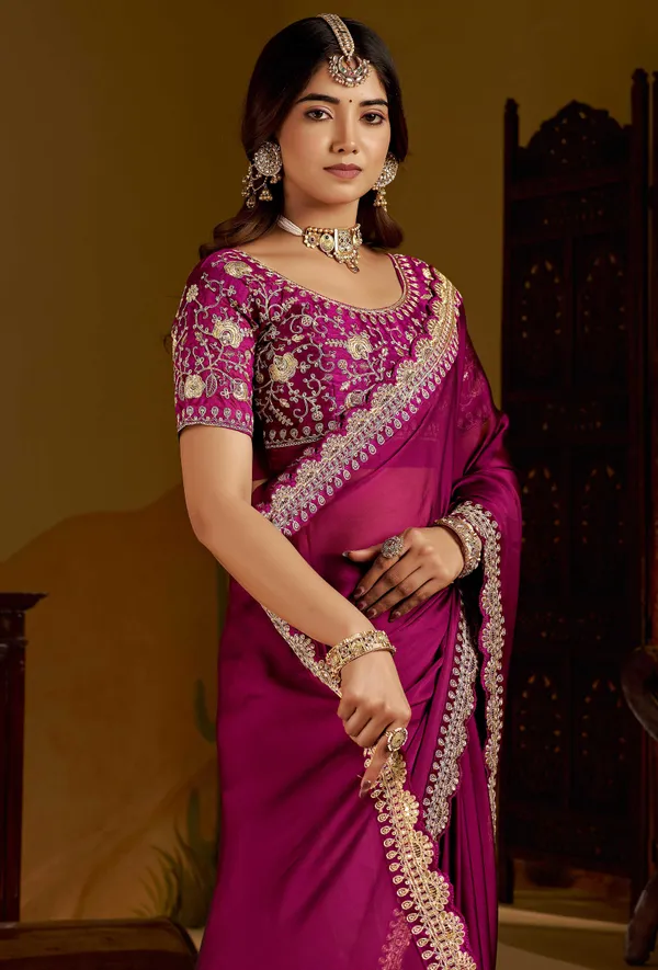 Rani_Pink_Rangoli_Silk_Saree_with_Heavy_Embroidery_Work_and_heavy_work_Blouse_for_Wedding_&_Party_Wear