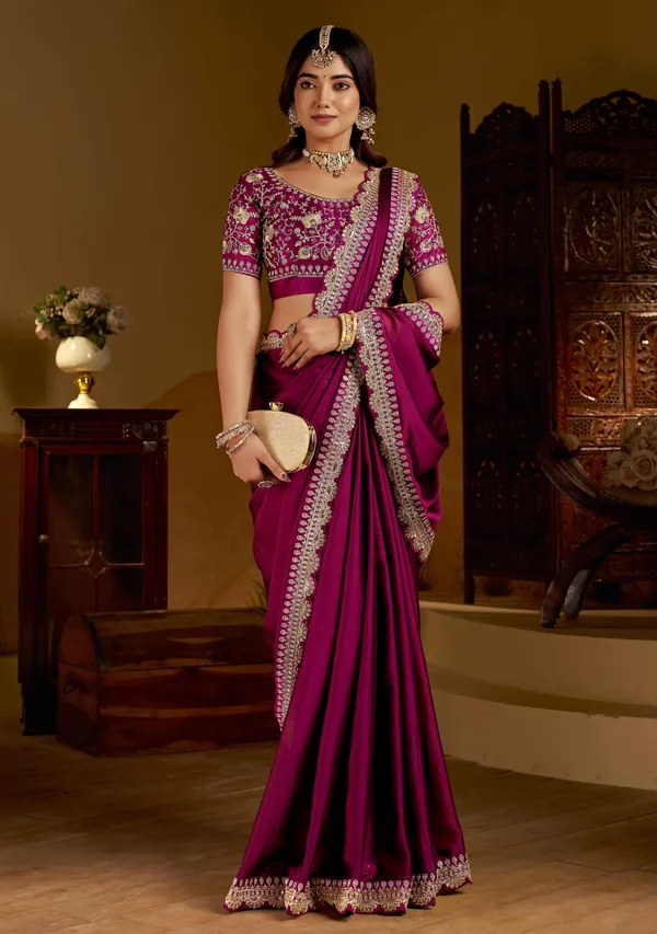 Rani_Pink_Rangoli_Silk_Saree_with_Heavy_Embroidery_Work_and_heavy_work_Blouse_for_Wedding_&_Party_Wear
