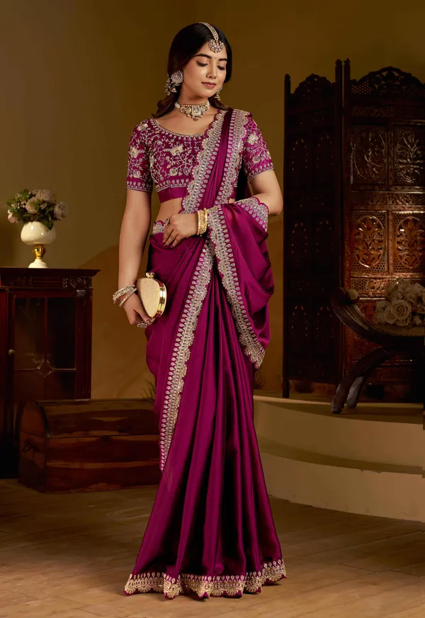 Rani_Pink_Rangoli_Silk_Saree_with_Heavy_Embroidery_Work_and_heavy_work_Blouse_for_Wedding_&_Party_Wear
