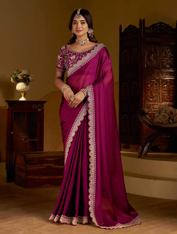 Rani_Pink_Rangoli_Silk_Saree_with_Heavy_Embroidery_Work_and_heavy_work_Blouse_for_Wedding_&_Party_Wear