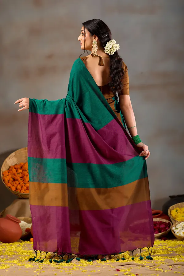 Rama_Green_Handloom_Khadi_Cotton_Saree