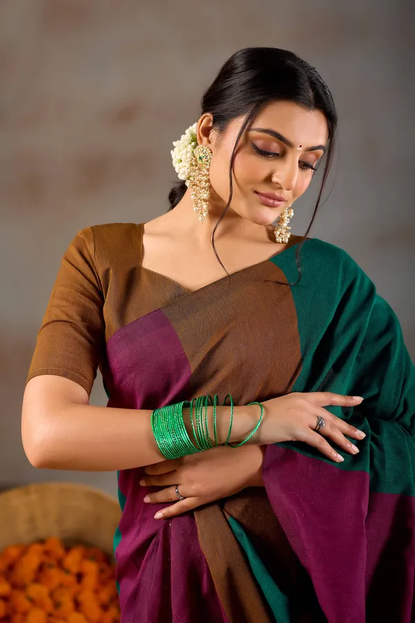 Rama_Green_Handloom_Khadi_Cotton_Saree