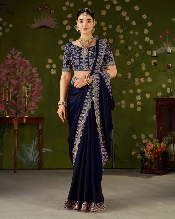 Navy_Blue_Rangoli_Silk_Saree_with_Embroidered_Designer_Blouse_Piece