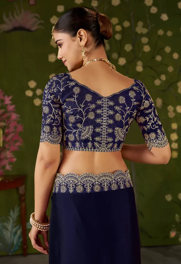 Navy_Blue_Rangoli_Silk_Saree_with_Embroidered_Designer_Blouse_Piece